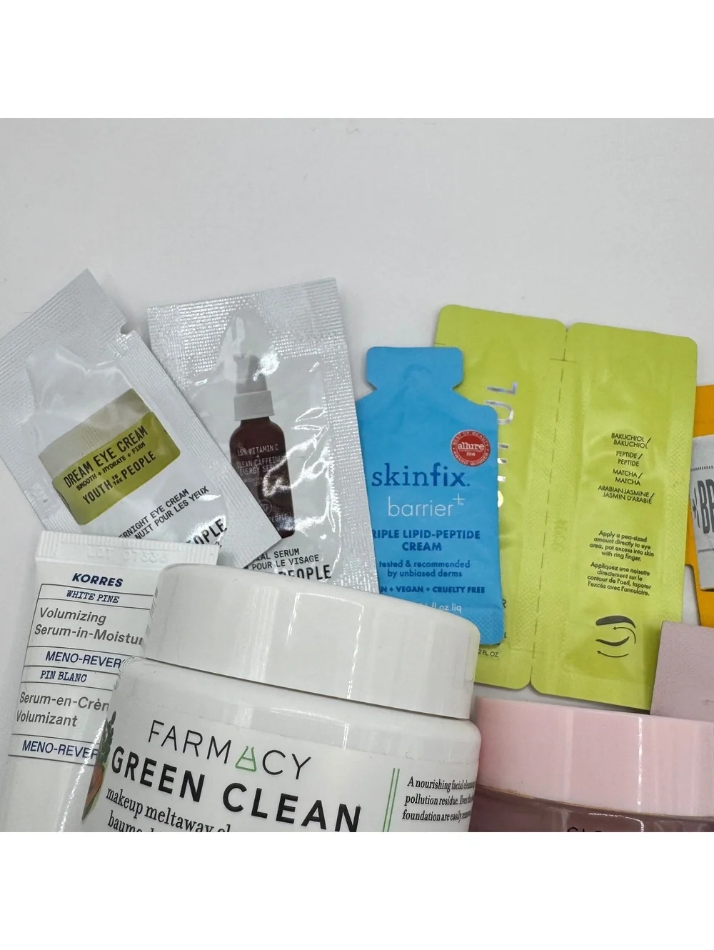 Lot of 17 High End Skincare Clean Beauty Sephora Ulta Deluxe Samples Farmacy NEW